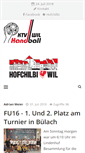 Mobile Screenshot of ktvwil-handball.ch